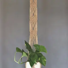 Jak zrobić kwietnik ze sznurka jutowego: prosty poradnik DIY